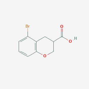 5-Bromochroman-3-carboxylic acid