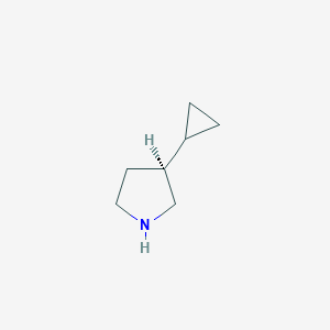 (3S)-3-cyclopropylpyrrolidine