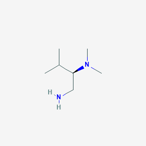 (2R)-N~2~,N~2~,3-trimethyl-1,2-butanediamine