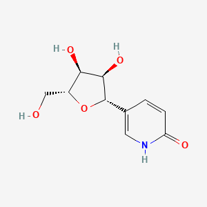 molecular formula C10H13NO5 B1505131 5-beta-D-Ribofuranosyl-2(1H)-pyridinone 