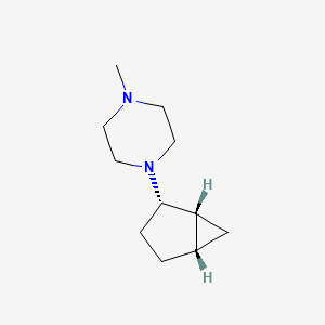 1-[(1R,2S,5S)-Bicyclo[3.1.0]hexan-2-yl]-4-methylpiperazine
