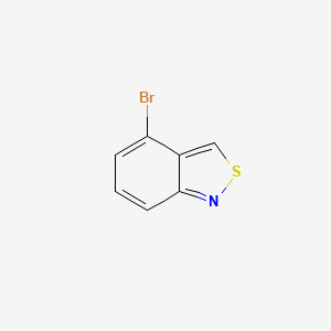molecular formula C7H4BrNS B1505142 4-Bromo-2,1-benzothiazole CAS No. 854494-45-4
