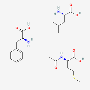 L-Phenylalanine,N-acetyl-L-methionyl-L-leucyl-(9CI)
