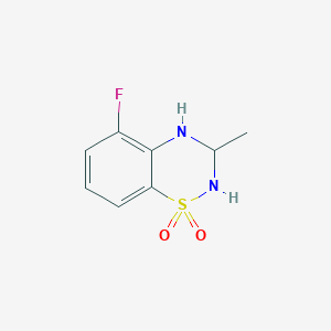 5-Fluoro-3-methyl-3,4-dihydro-2H-benzo[e][1,2,4]thiadiazine 1,1-dioxide