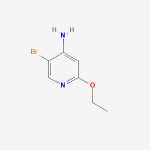 molecular formula C7H9BrN2O B1505159 5-Bromo-2-ethoxypyridin-4-amine CAS No. 1187732-68-8