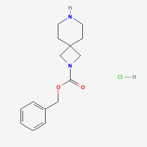 Benzyl 2,7-diazaspiro[3.5]nonane-2-carboxylate hydrochloride