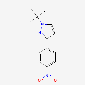1-tert-butyl-3-(4-nitrophenyl)-1H-pyrazole