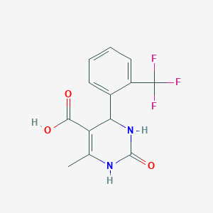 1,2,3,4-Tetrahydro-6-methyl-2-oxo-4-[2-(trifluoromethyl)phenyl]-5-pyrimidinecarb