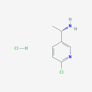 (S)-1-(6-Chloropyridin-3-yl)ethanamine hydrochloride