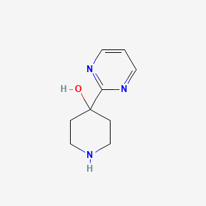 4-(Pyrimidin-2-yl)piperidin-4-ol