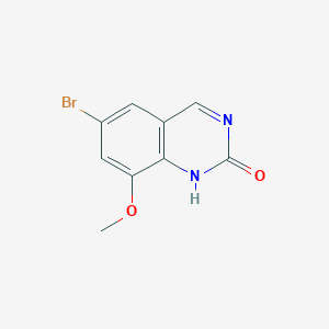 6-Bromo-8-methoxyquinazolin-2(1H)-one