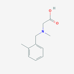 molecular formula C11H15NO2 B15051834 [Methyl-(2-methyl-benzyl)-amino]-acetic acid 