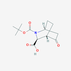 (1S,3S,4S)-2-tert-butoxycarbonyl-5-oxo-2-azabicyclo[2.2.2]octane-3-carboxylic acid