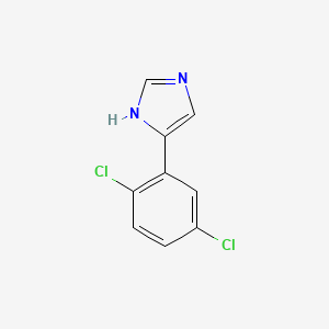 molecular formula C9H6Cl2N2 B1505191 5-(2,5-dichlorophenyl)-1H-imidazole CAS No. 92706-34-8