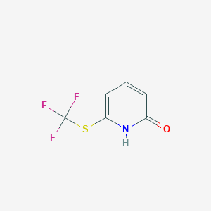 6-(Trifluoromethylthio)pyridin-2(1h)-one