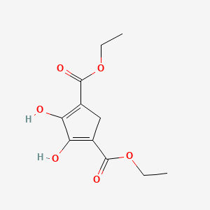 Diethyl 4,5-dihydroxycyclopenta-3,5-diene-1,3-dicarboxylate