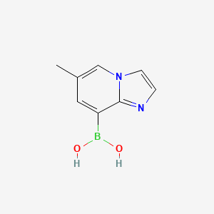 {6-Methylimidazo[1,2-a]pyridin-8-yl}boronic acid