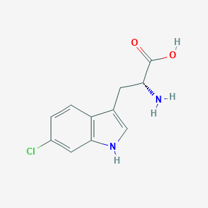 molecular formula C11H11ClN2O2 B015052 6-氯-D-色氨酸 CAS No. 56632-86-1