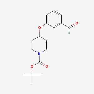 Tert-butyl 4-(3-formylphenoxy)piperidine-1-carboxylate