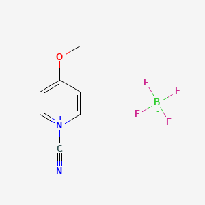 4-methoxypyridin-1-ium-1-carbonitrile;tetrafluoroborate