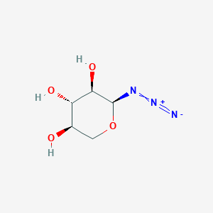 (2S,3R,4S,5R)-2-Azidooxane-3,4,5-triol