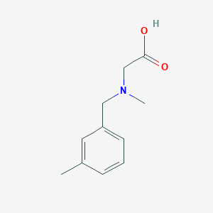 molecular formula C11H15NO2 B15052117 [Methyl-(3-methyl-benzyl)-amino]-acetic acid 