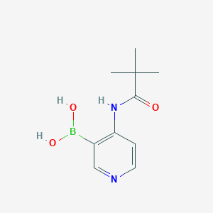 4-Pivalamidopyridine-3-boronic acid