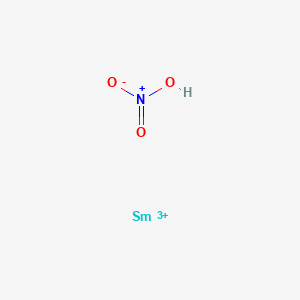 molecular formula HNO3Sm+3 B15052175 Samarium(3+) nitric acid 