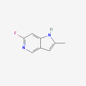 6-fluoro-2-methyl-1H-pyrrolo[3,2-c]pyridine