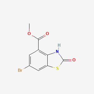 6-Bromo-2-hydroxybenzothiazole-4-carboxylic acid methyl ester