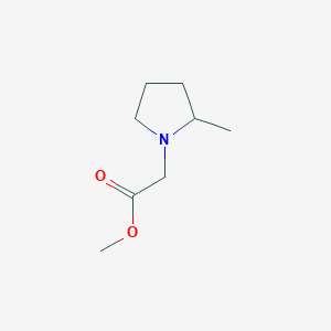 Methyl 2-(2-methylpyrrolidin-1-yl)acetate