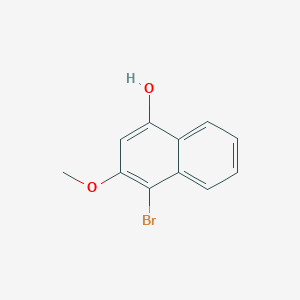 4-Bromo-3-methoxynaphthalen-1-ol