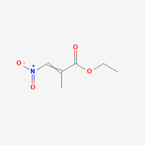 Ethyl 2-methyl-3-nitroacrylate