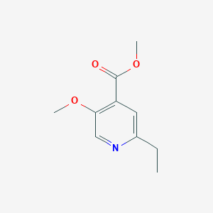 Methyl 2-ethyl-5-methoxyisonicotinate