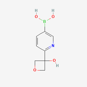 [6-(3-Hydroxyoxetan-3-yl)-3-pyridyl]boronic acid