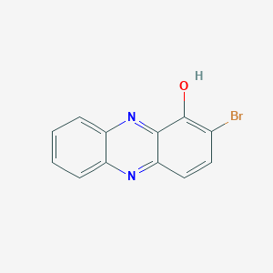 molecular formula C12H7BrN2O B15052391 2-Bromophenazin-1-ol 