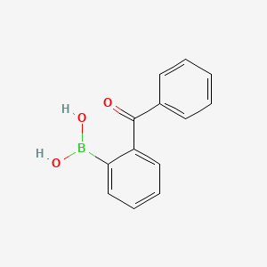 molecular formula C13H11BO3 B15052414 (2-Benzoylphenyl)boronic acid 