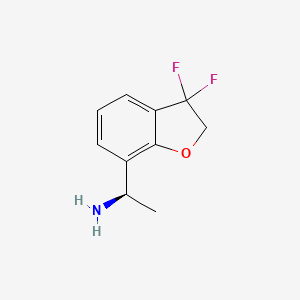 (R)-1-(3,3-Difluoro-2,3-dihydrobenzofuran-7-yl)ethan-1-amine