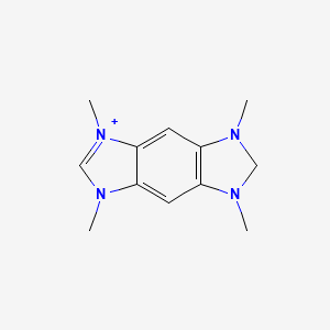 1,3,5,7-tetramethyl-6H-imidazo[4,5-f]benzimidazol-1-ium