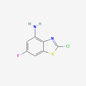 2-Chloro-6-fluoro-1,3-benzothiazol-4-amine