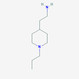 molecular formula C10H22N2 B1505253 2-(1-Propylpiperidin-4-YL)ethanamine CAS No. 915922-52-0