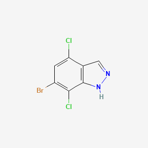 6-bromo-4,7-dichloro-1H-indazole