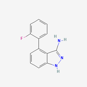 4-(2-Fluorophenyl)-1H-indazol-3-amine