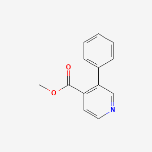 molecular formula C13H11NO2 B1505256 Methyl 3-phenylpyridine-4-carboxylate CAS No. 850162-87-7