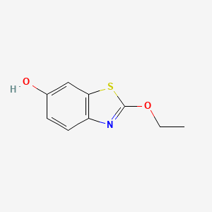 molecular formula C9H9NO2S B15052573 2-Ethoxybenzo[d]thiazol-6-ol 