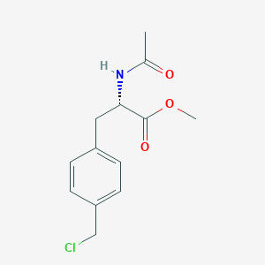 methyl (2S)-3-[4-(chloromethyl)phenyl]-2-acetamidopropanoate