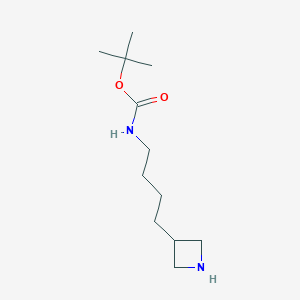 tert-butyl N-[4-(azetidin-3-yl)butyl]carbamate