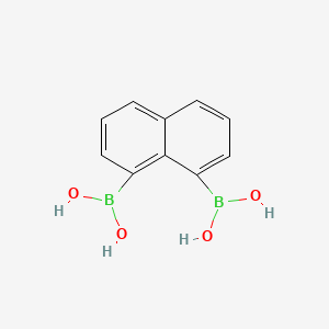 molecular formula C10H10B2O4 B1505264 1,8-Naphthalenediboronic acid CAS No. 947617-22-3