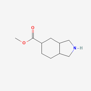 Methyl octahydro-1H-isoindole-5-carboxylate