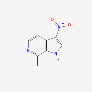 7-methyl-3-nitro-1H-pyrrolo[2,3-c]pyridine